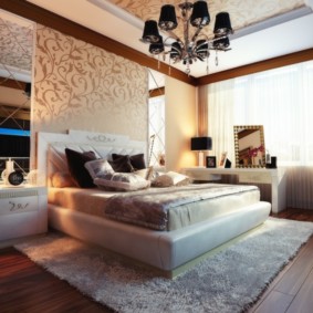art deco yatak odası tasarım fotoğraf