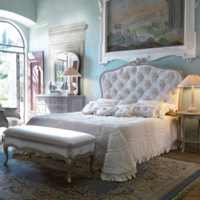 Art Deco yatak odası iç fotoğraf