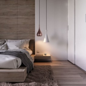 idei de design minimalist dormitor