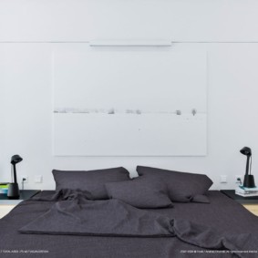 minimālisma stila guļamistabas interjera idejas