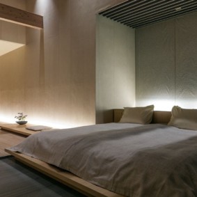 minimalizm tarzı yatak odası