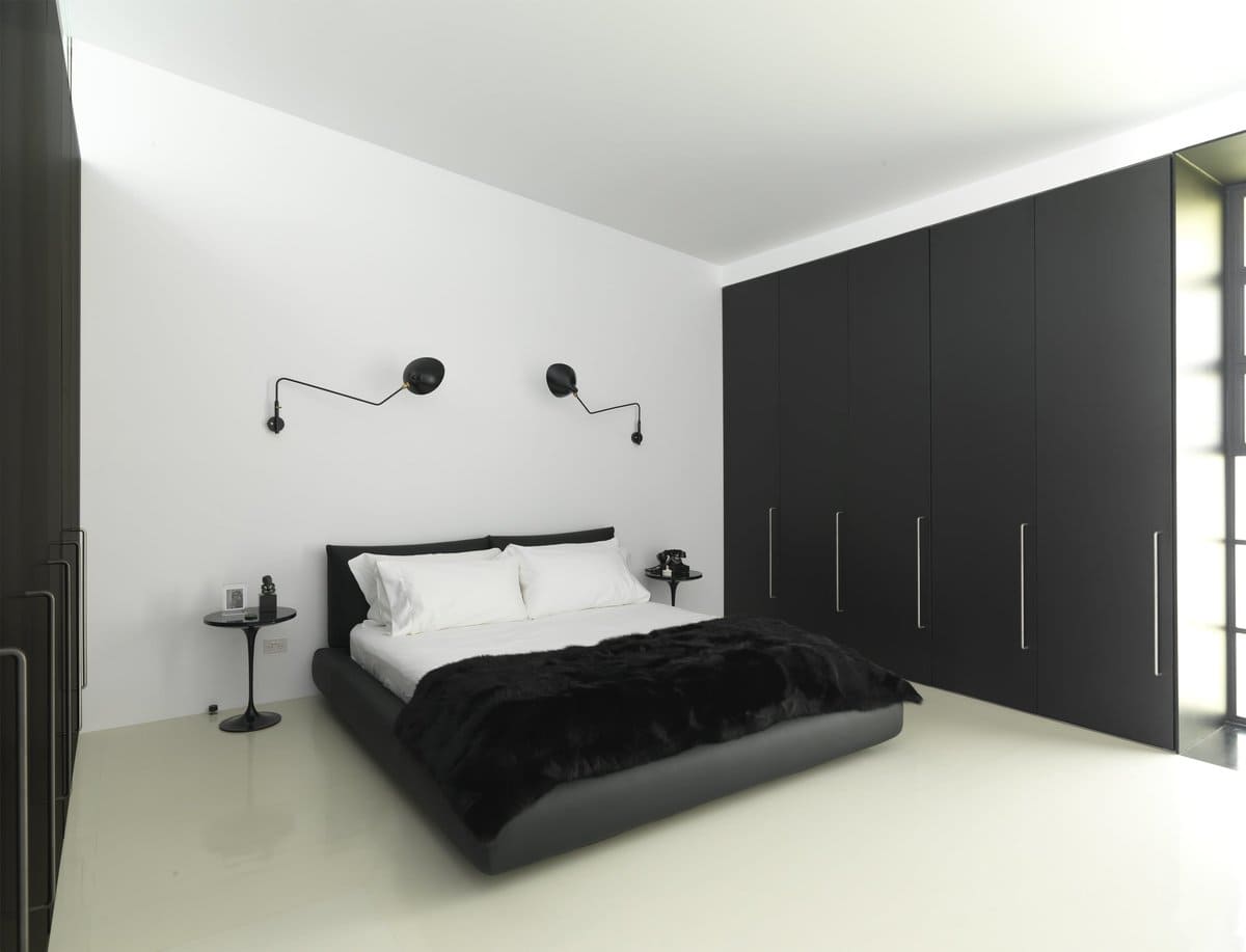 options de conception de chambre de style minimalisme