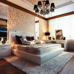 Art Nouveau yatak odası dekorasyon fikirleri