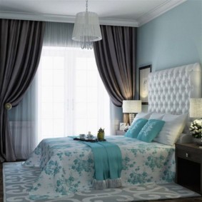 neoklasik yatak odası fotoğraf dekor