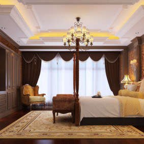 neoklasik yatak odası tasarım fikirleri