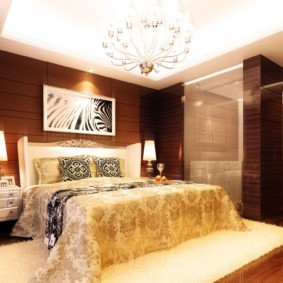 neoklasik yatak odası iç görünümler