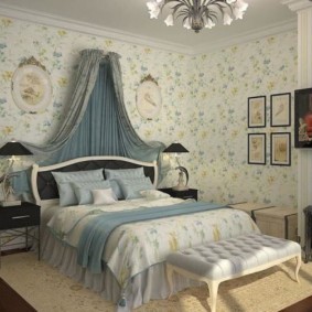yatak odası provence dekor fikirleri