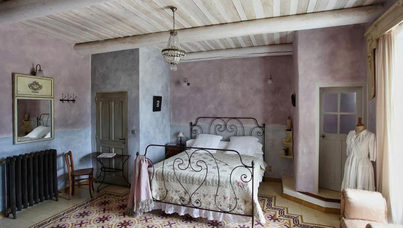 provence yatak odası tasarım fotoğraf