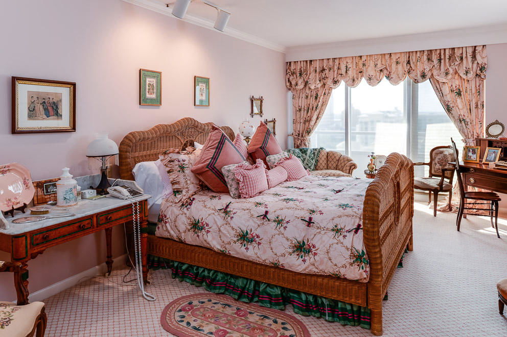 Provence tarzı yatak odası iç tasarım