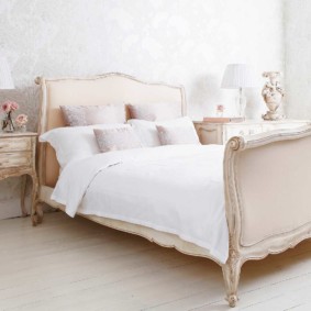 Provence tarzı yatak odası fotoğraf seçenekleri