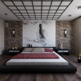 japāņu stila guļamistaba
