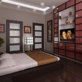 Recenzii foto în dormitor în stil japonez