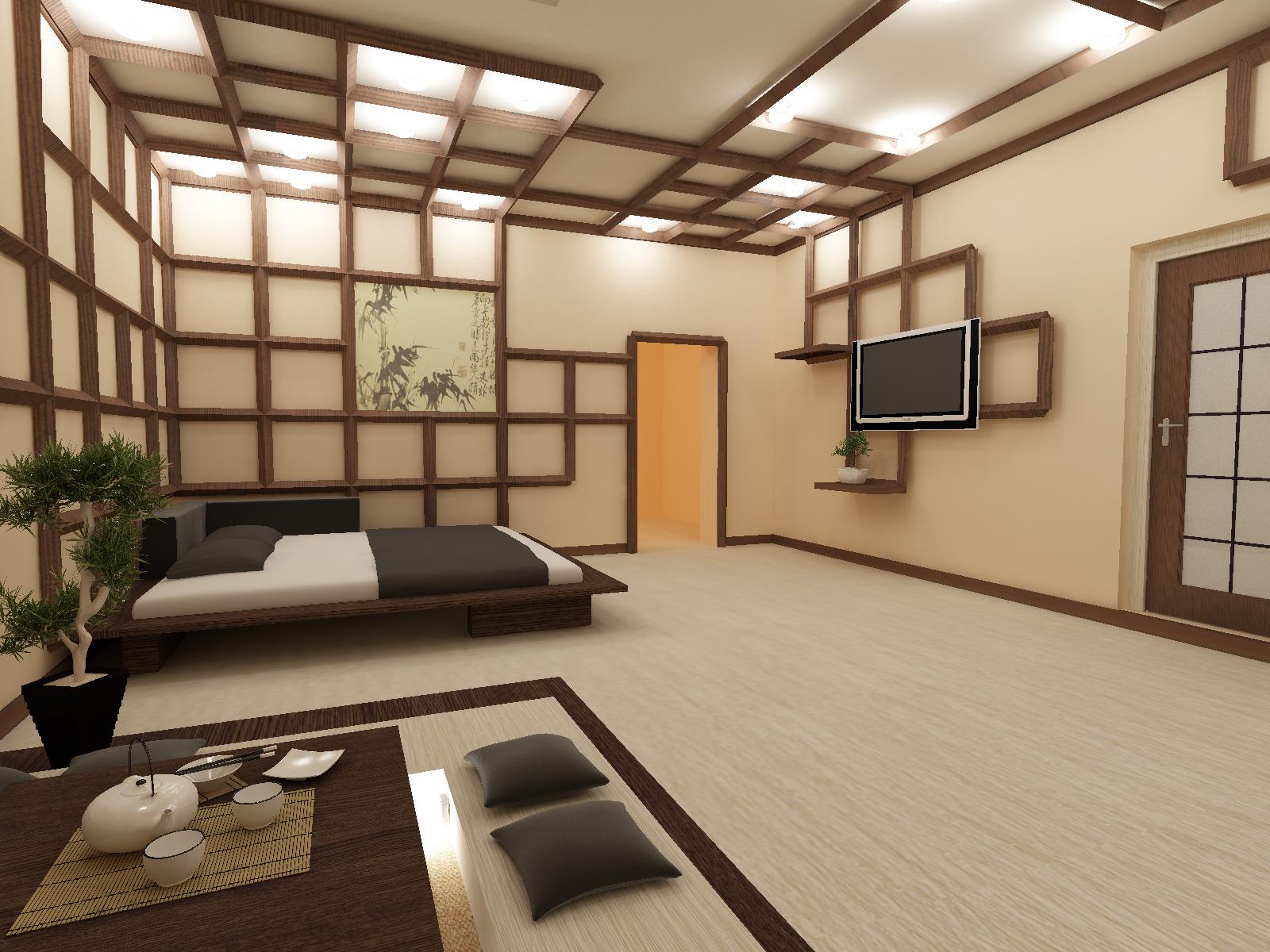 Idées d'intérieur de chambre de style japonais