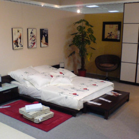 japāņu guļamistabas iespējas
