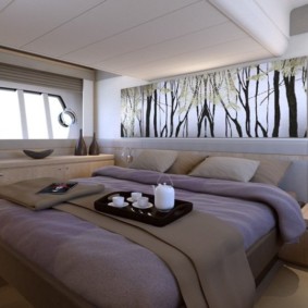 design de dormitor în stil japonez