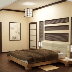 japāņu guļamistabas dizaina idejas