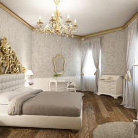 تصميم غرفة نوم بيضاء