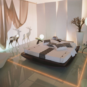 beyaz yatak odası dekorasyon fikirleri