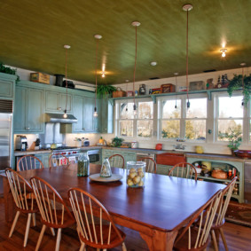 Country-style kitchen