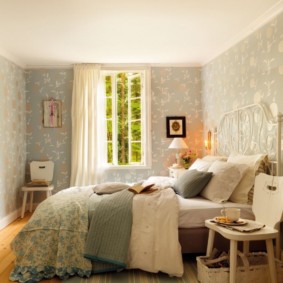 تصميم غرفة نوم جميلة بألوان الباستيل