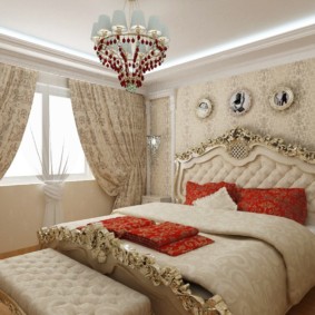 Klasik tarz yatak odası