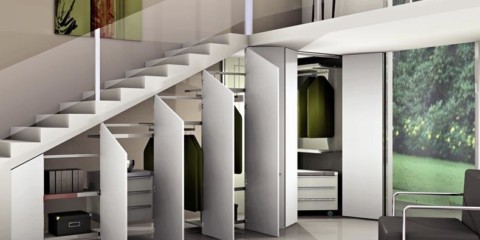 soyunma odası, merdivenlerin altında iç fikirler