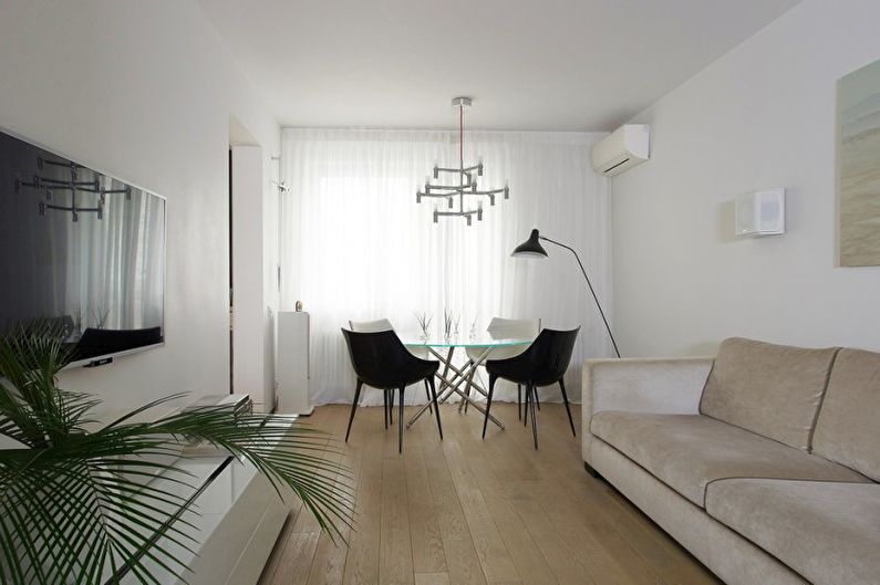 minimalist oturma odası dekor