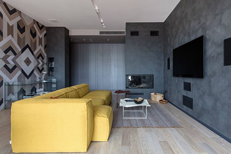 minimalizm oturma odası fotoğraf tasarımı