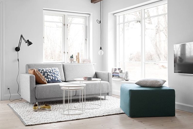 minimalizm tarzı oturma odası iç fotoğraf