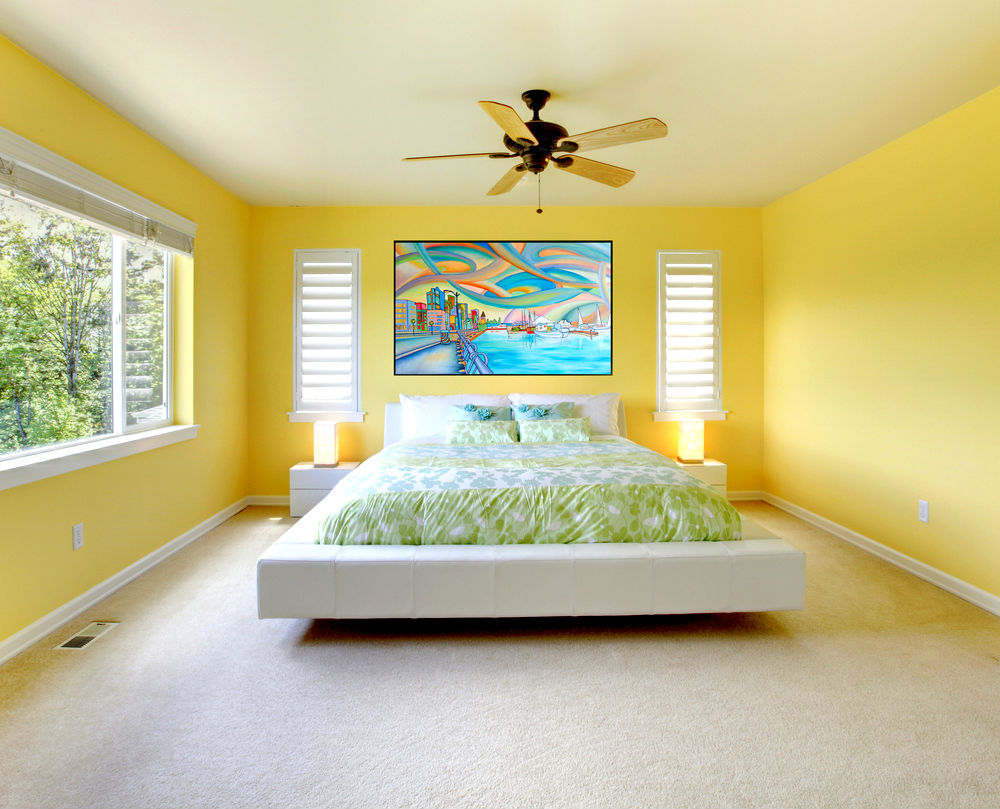 sheng decor ideas: modern tarz yatak odası iç