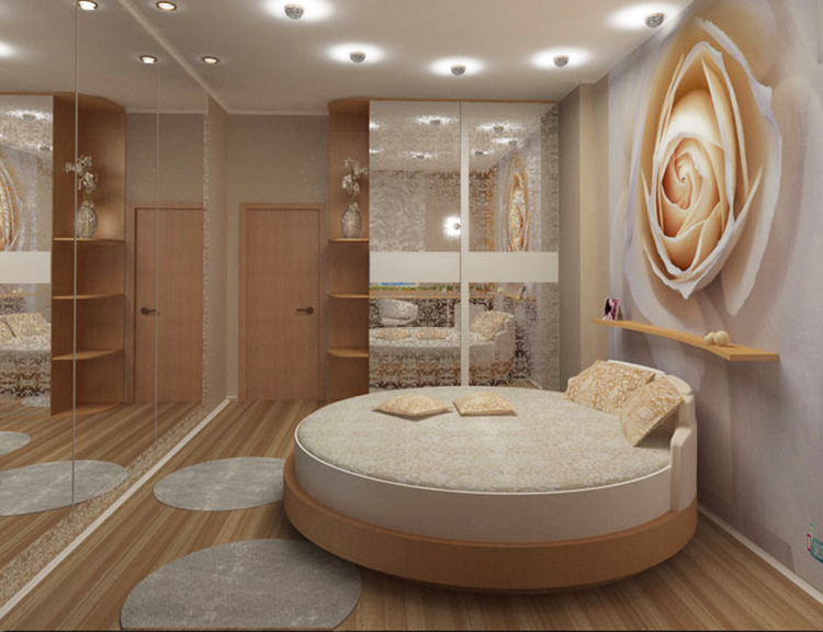 غرفة نوم الداخلية من ديكور فنغ شوي
