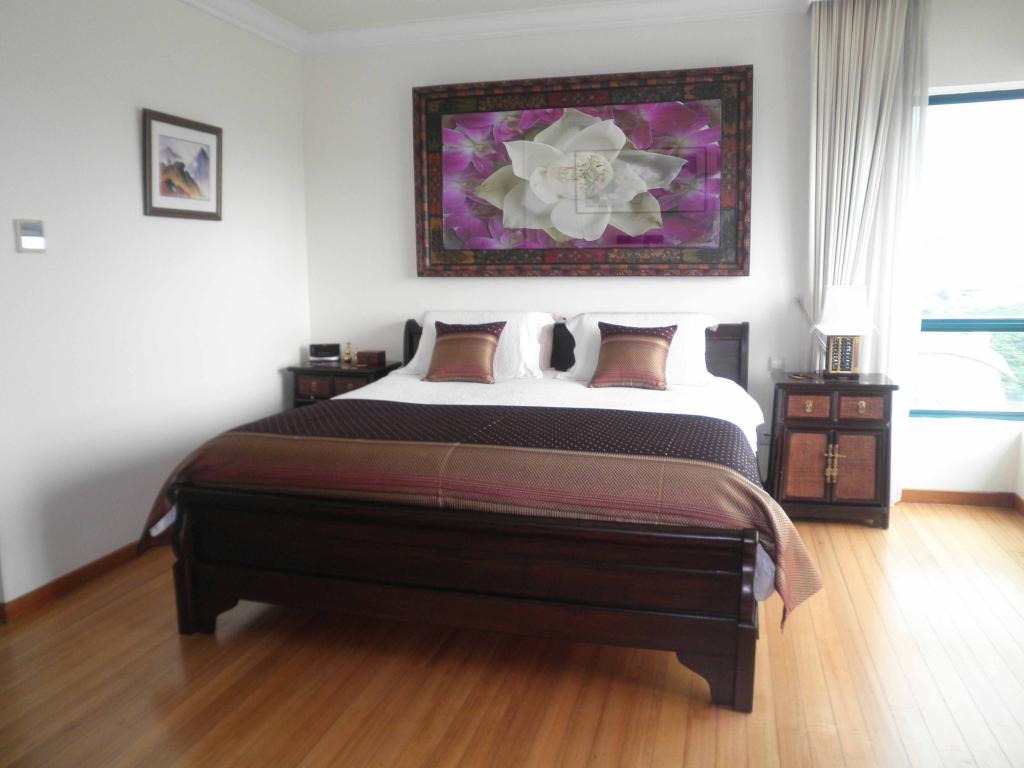 פנים חדר השינה על ידי נוף של רעיונות פנג שואי