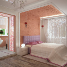 غرفة نوم الداخلية من أفكار تصميم فنغ شوي