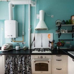 how to hide a gas pipe in the kitchen ideas ideas