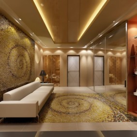 hành lang trong thiết kế ảnh chung cư