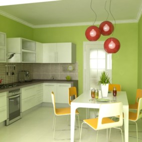 boya mutfak dekor fotoğraf