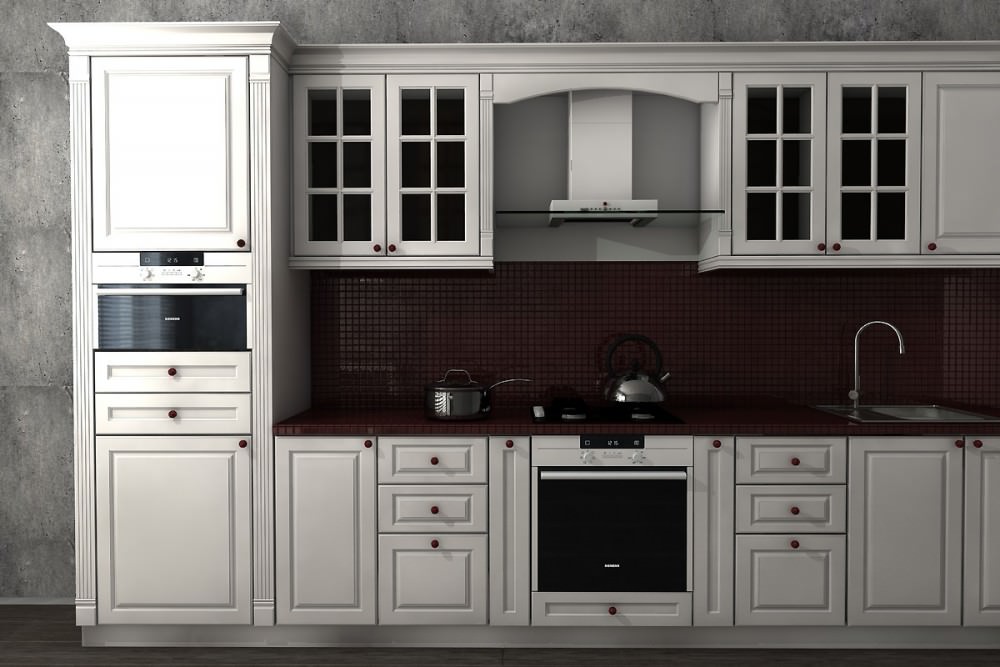 MDF boyalı mutfak mobilyası malzemeleri