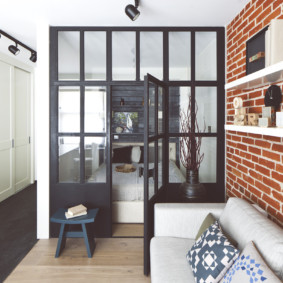 conception d'appartement studio de style loft