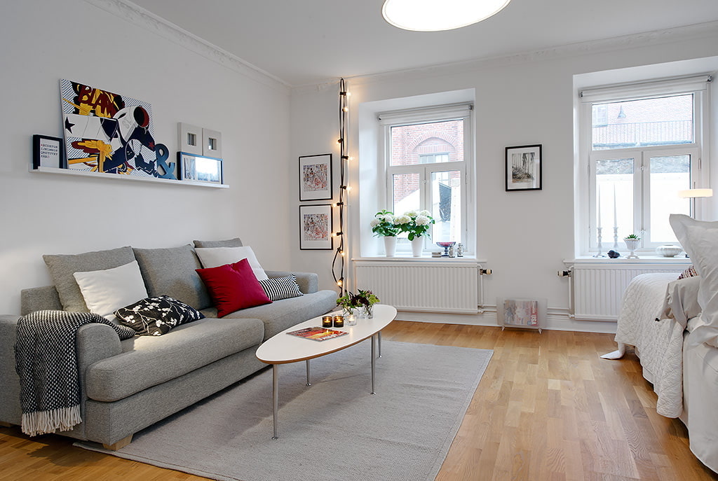 idées de design d'appartement de style scandinave