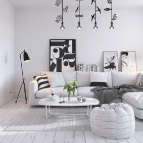 options d'idées d'appartement de style scandinave