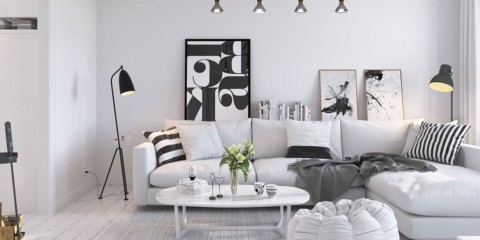 opțiuni de idei de apartamente în stil scandinav