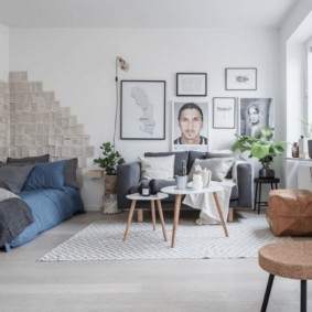 hình ảnh nội thất căn hộ phong cách scandinavian