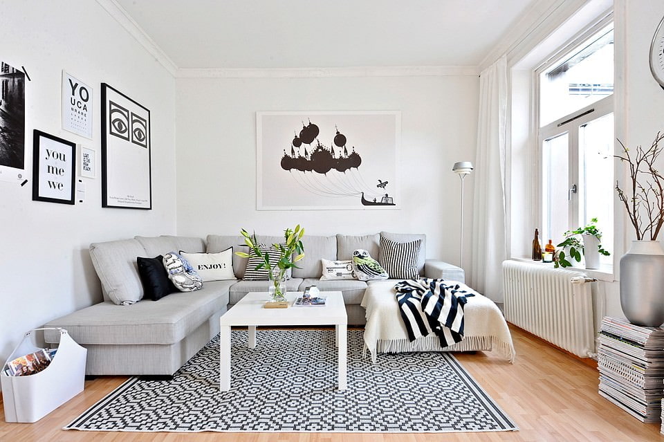 opțiuni de apartament în stil scandinav