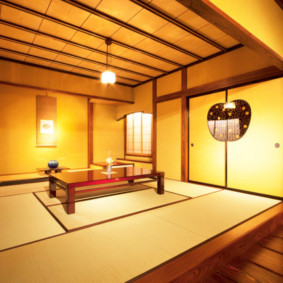 intérieur de photo d'appartement de style japonais