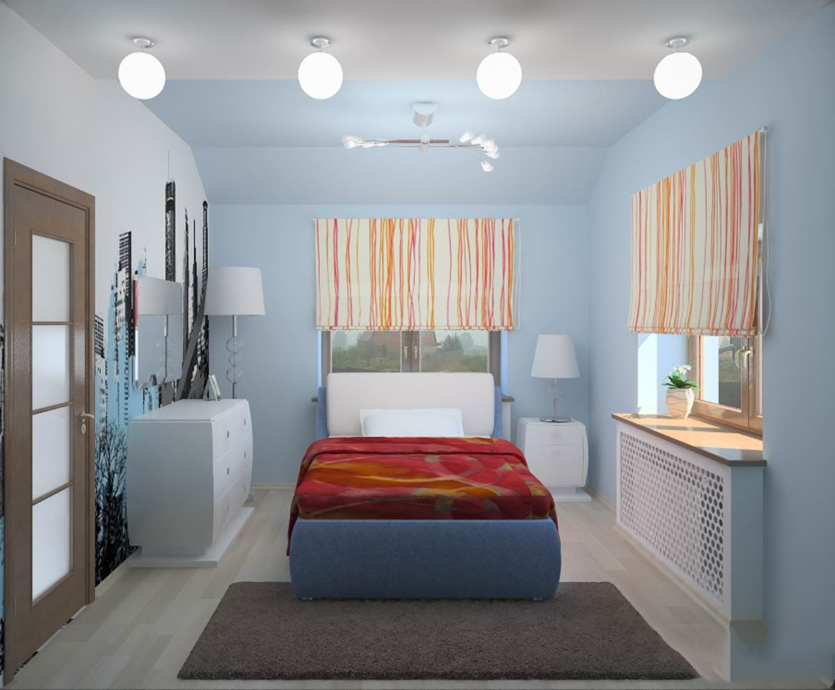 ý tưởng thiết kế phòng ngủ 5 m2