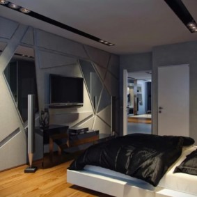 idei de decor pentru dormitor pentru bărbați