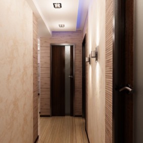 תקרה תלויה במסדרונות הפנים במסדרון