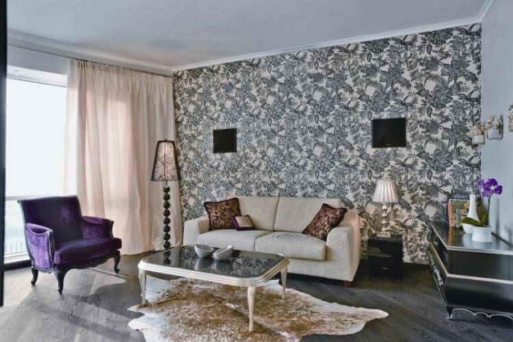 wallpaper for modern living room design