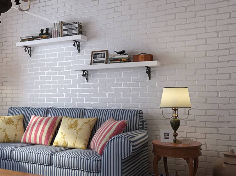 wallpaper for modern living room photo design