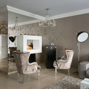 wallpaper for modern living room interior